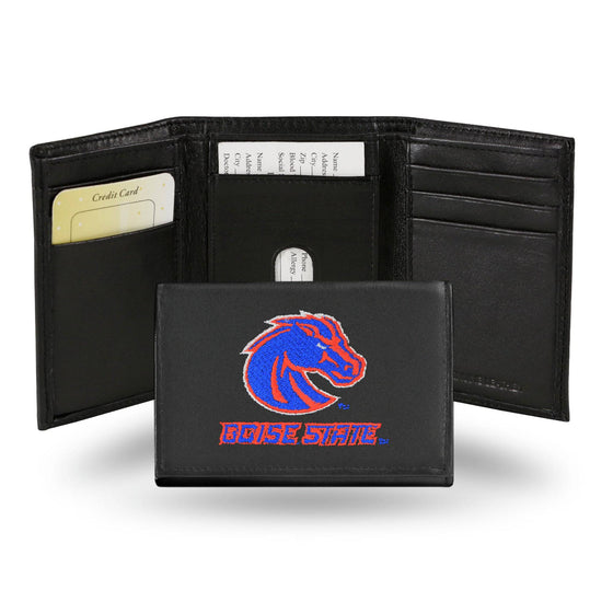 BOISE STATE BSU Broncos EMBROIDERY TRIFOLD (Rico) - 757 Sports Collectibles