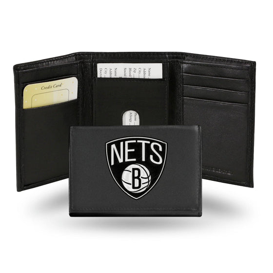 BROOKLYN NETS EMBROIDERED TRIFOLD (Rico) - 757 Sports Collectibles