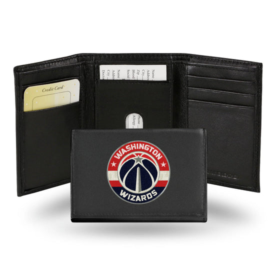 WASHINGTON WIZARDS EMBROIDERED TRIFOLD (Rico) - 757 Sports Collectibles