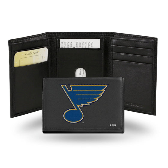 ST LOUIS BLUES EMBROIDERED TRIFOLD (Rico) - 757 Sports Collectibles