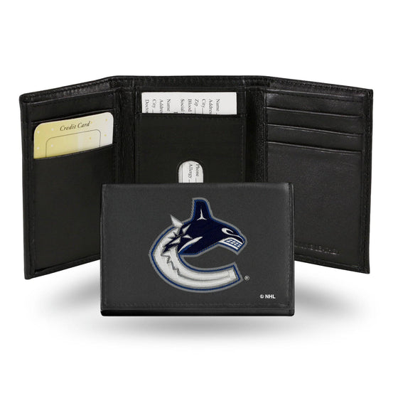 VANCOUVER CANUCKS EMBROIDERED TRIFOLD (Rico) - 757 Sports Collectibles