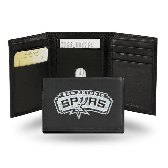 SAN ANTONIO SPURS EMBROIDERED TRIFOLD (Rico) - 757 Sports Collectibles