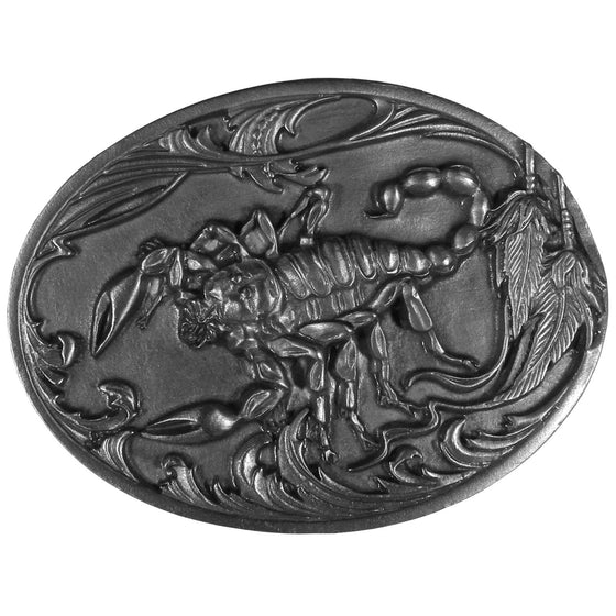 Scorpion Antiqued Belt Buckle (SSKG) - 757 Sports Collectibles