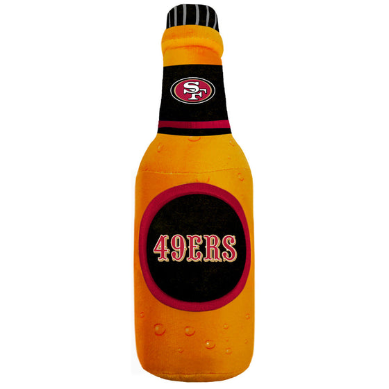 San Francisco 49ers Beer Bottle Toy by Pets First