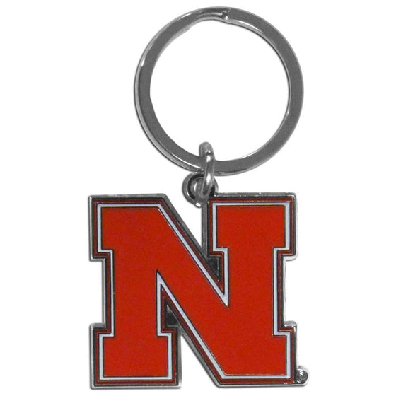 Nebraska Cornhuskers Enameled Key Chain (SSKG) - 757 Sports Collectibles