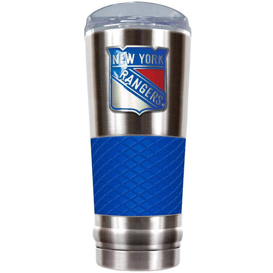 The "Draft" "Yeti Like" 24 oz Vacuum Insulated Stainless Steel Beverage Cup - New York Rangers - 757 Sports Collectibles