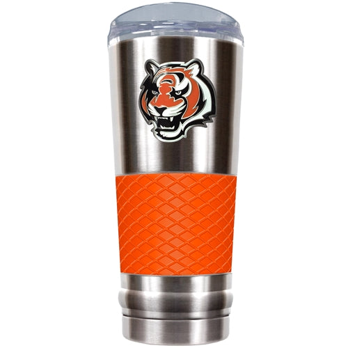 Cincinatti Bengal Draft "Yeti-Like" Vacuum Sealed Stainless Steelwith orange band