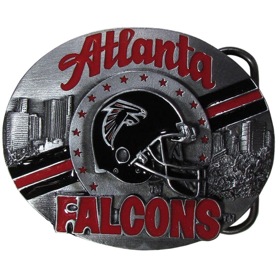 Atlanta Falcons Team Belt Buckle (SSKG) - 757 Sports Collectibles