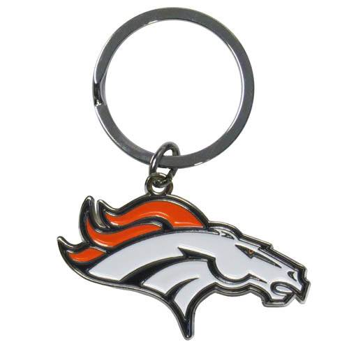 Denver Broncos Enameled Key Chain (SSKG) - 757 Sports Collectibles