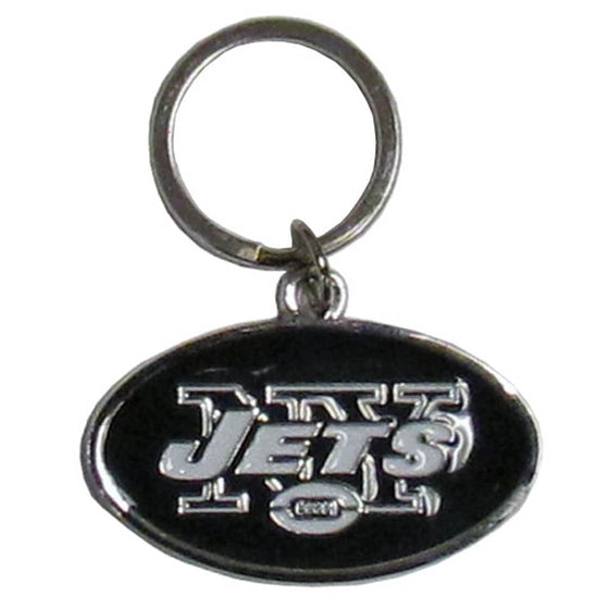 New York Jets Enameled Key Chain (SSKG) - 757 Sports Collectibles