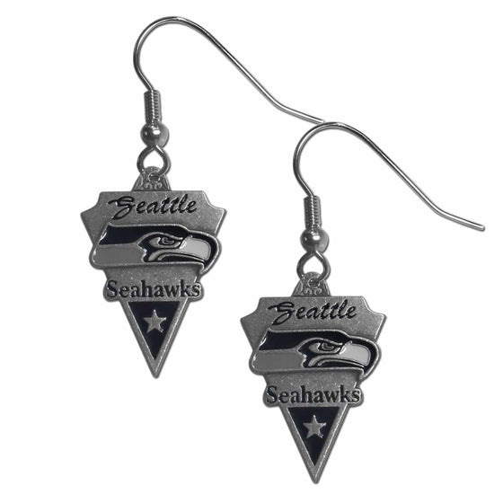Seattle Seahawks Classic Dangle Earrings (SSKG) - 757 Sports Collectibles