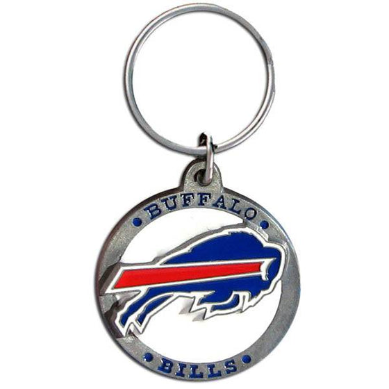 Buffalo Bills Carved Metal Key Chain (SSKG) - 757 Sports Collectibles