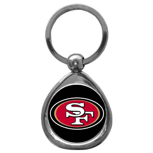 San Francisco 49ers Chrome Key Chain (SSKG) - 757 Sports Collectibles