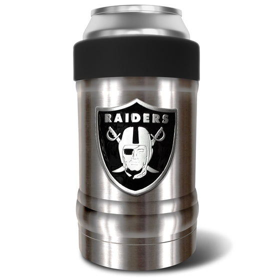 Oakland Raiders "Yeti-Like" Vacuum Sealed Stainless Steel can/bottle cooler