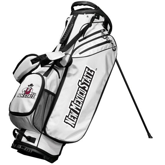 New Mexico State Aggies Birdie Stand Golf Bag Wht