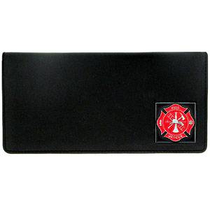 Checkbook Cover - Fire Fighter (SSKG) - 757 Sports Collectibles