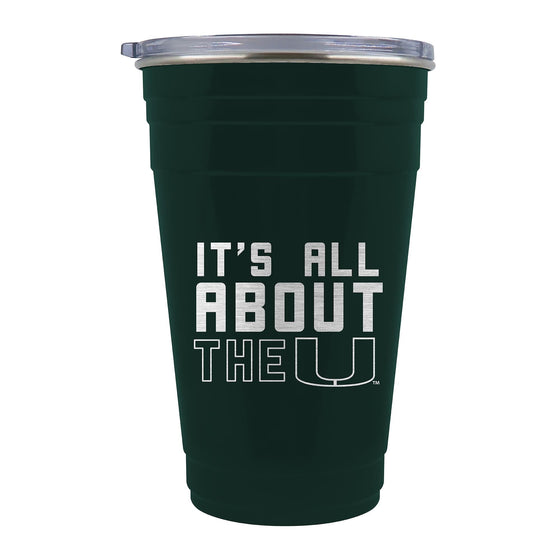 Miami Hurricanes 22 oz. TAILGATER Tumbler