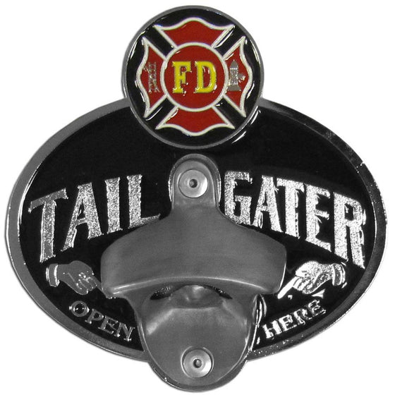 Firefighter Tailgater Hitch Cover (SSKG) - 757 Sports Collectibles