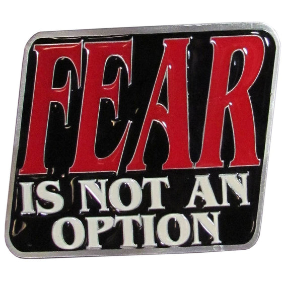 Fear is Not an Option Hitch Cover (SSKG) - 757 Sports Collectibles