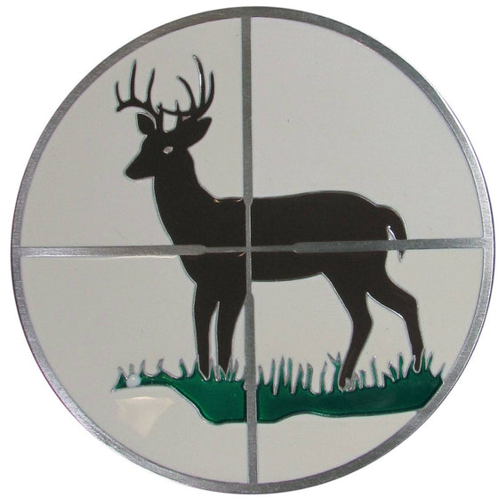 Deer in Cross Hairs Hitch Cover Class III (SSKG) - 757 Sports Collectibles