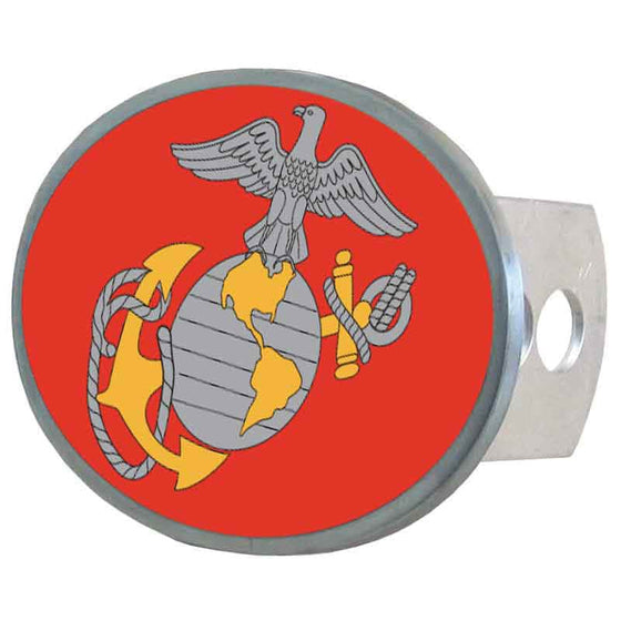 Marines Oval Hitch Cover (SSKG) - 757 Sports Collectibles