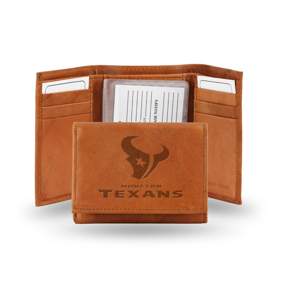 HOUSTON TEXANS EMBOSSED TRIFOLD (Rico) - 757 Sports Collectibles