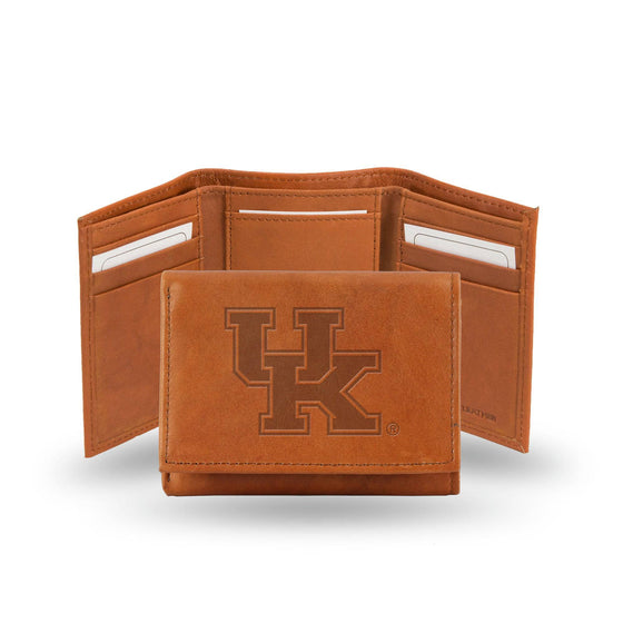 KENTUCKY EMBOSSED LTHR TRIFOLD (Rico) - 757 Sports Collectibles