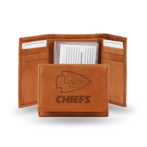 KANSAS CITY CHIEF EMBOSSED TRIFOLD (Rico) - 757 Sports Collectibles