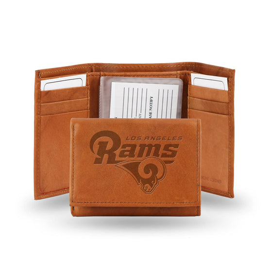 Los Angeles LA RAMS EMBOSSED TRIFOLD (Rico) - 757 Sports Collectibles