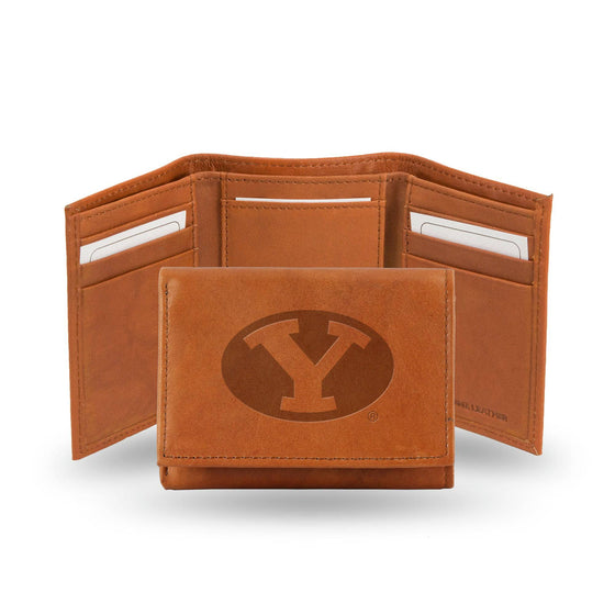 BRIGHAM YOUNG BYU COUGARS EMBOSSED TRIFOLD (Rico) - 757 Sports Collectibles