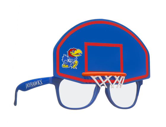 KANSAS BASKETBALL NOVELTY SUNGLASSES (Rico) - 757 Sports Collectibles