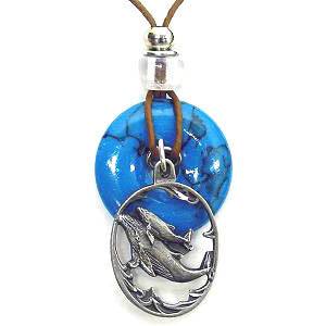 Necklace - Whale & Baby (SSKG) - 757 Sports Collectibles