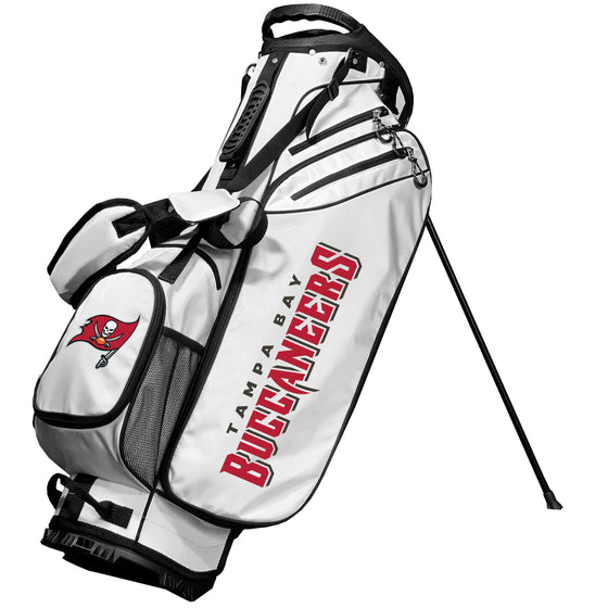 Tampa Bay Buccaneers Birdie Stand Golf Bag Wht