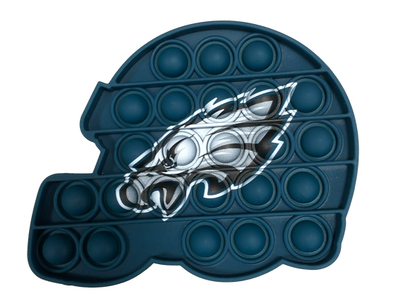 Philadelphia Eagles Helmet Shaped Fidget Popper