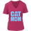 Cat Mom Womens Shirt - 100% Cotton - S - 2XL - 757 Sports Collectibles