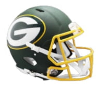 Green Bay Packers Riddell AMP Alternative Speed Full Size Replica Helmet