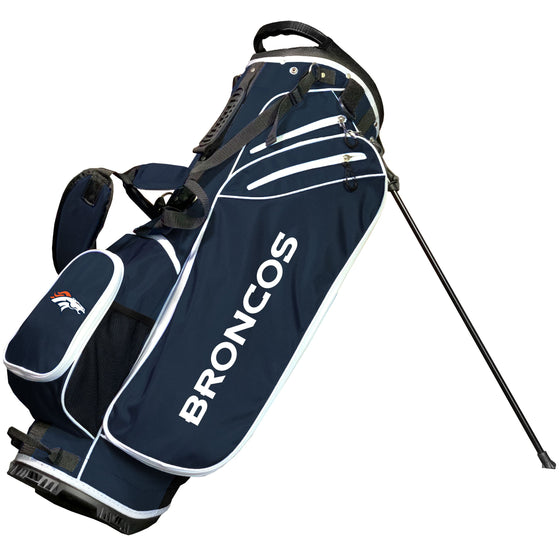 Denver Broncos Birdie Stand Golf Bag Navy 