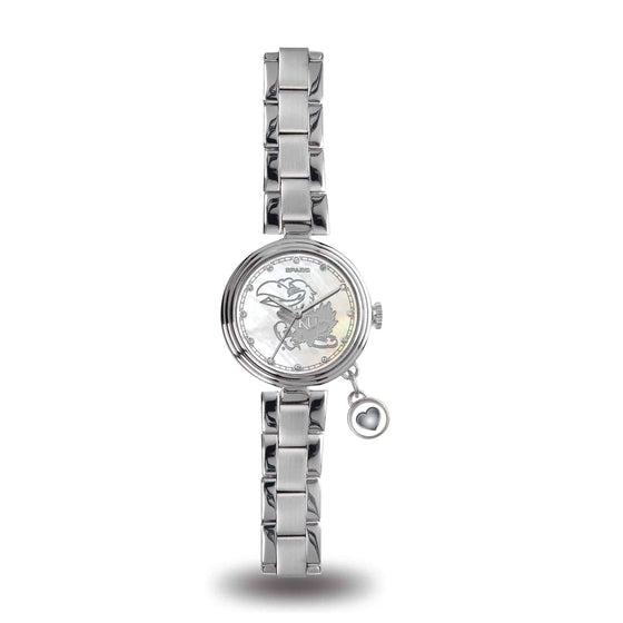 KANSAS KU Jayhawks CHARM WATCH (Rico) - 757 Sports Collectibles