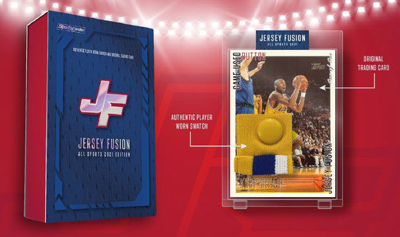 Preorder - Jersey Fusion Sports Cards Series 1 All Sports 2021 - Ships in November