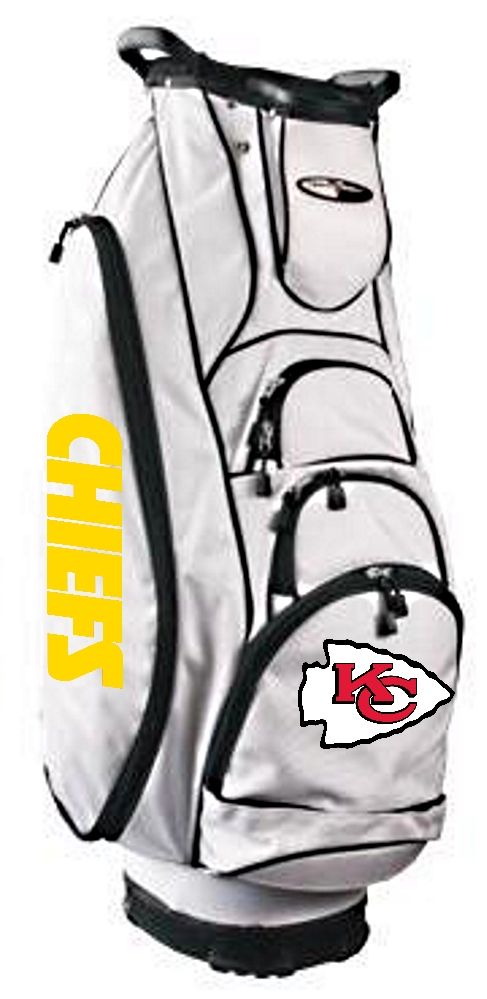 Kansas City Chiefs Albatross Cart Golf Bag Wht