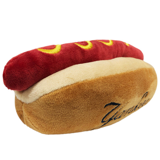 New York Yankees Hot Dog Toy by Pets First - 757 Sports Collectibles