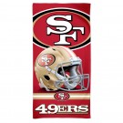 Spectra High Def 30X60 Beach Towel - San Francisco 49ers