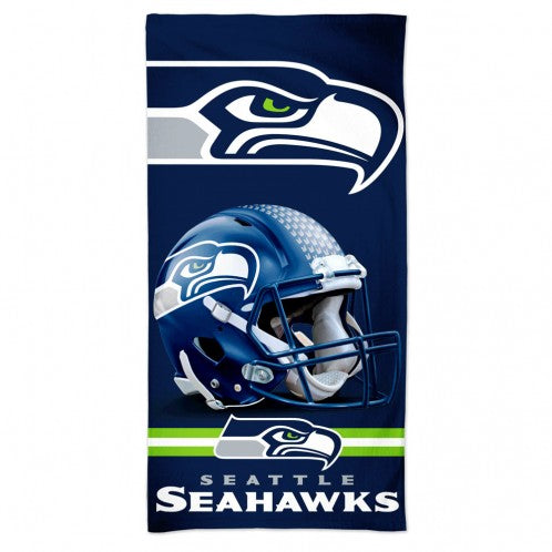 Spectra High Def 30X60 Beach Towel - Seattle Seahawks