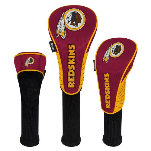 Washington Redskins Headcovers - Set of 3 -  Driver, Fairway, Hybrid