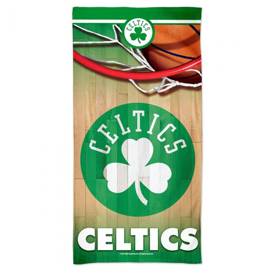 BOSTON CELTICS SPECTRA BEACH TOWEL 30" X 60"