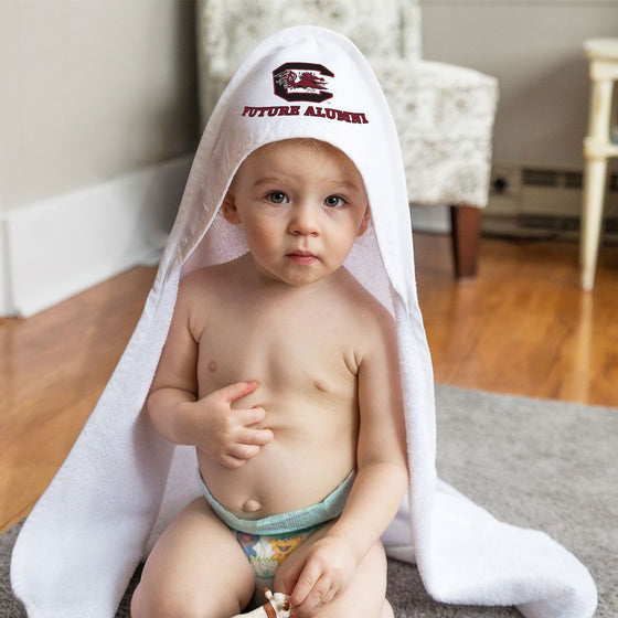 ALL American Alumni HOODED BABY TOWEL- South Carolina Gamecocks - 757 Sports Collectibles