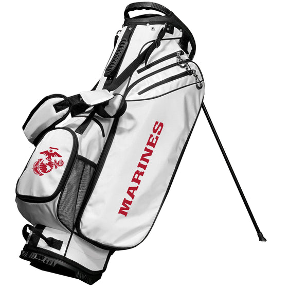 United States Marines Birdie Stand Golf Bag Wht