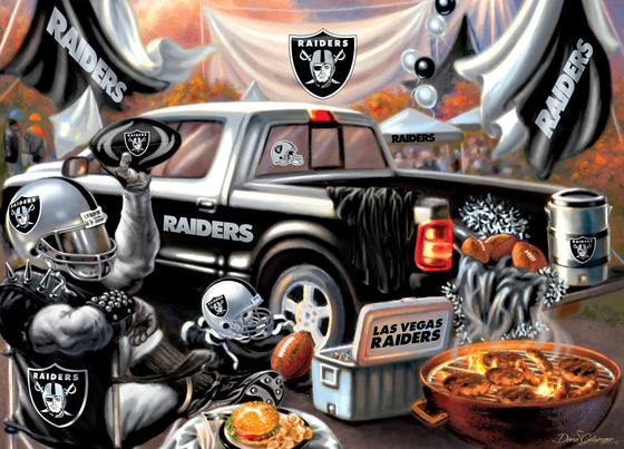 Las Vegas Raiders Gameday - 1000 Piece NFL Sports Puzzle