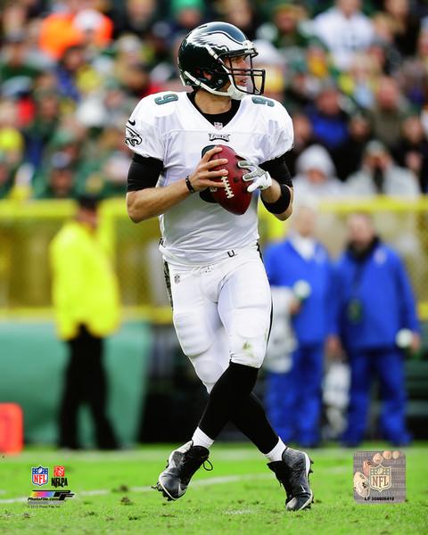 Philadelphia Eagles Nick Foles 8x10 Photo Action White Jersey