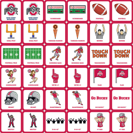 Ohio State Buckeyes NCAA Matching Game